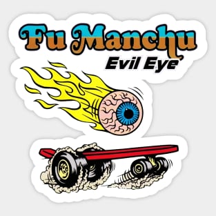 Fu Manchu - Evil eye Sticker